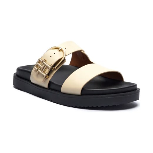 Tommy Hilfiger Skórzane klapki ze sklepu Gomez Fashion Store w kategorii Klapki damskie - zdjęcie 184311787