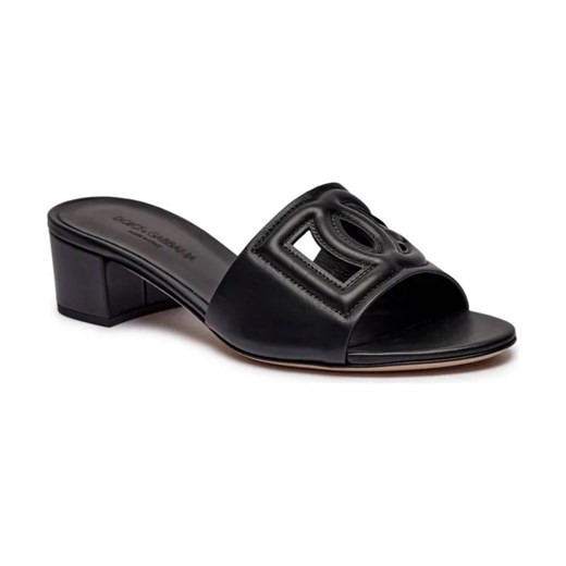 Dolce & Gabbana Skórzane klapki ze sklepu Gomez Fashion Store w kategorii Klapki damskie - zdjęcie 184311819