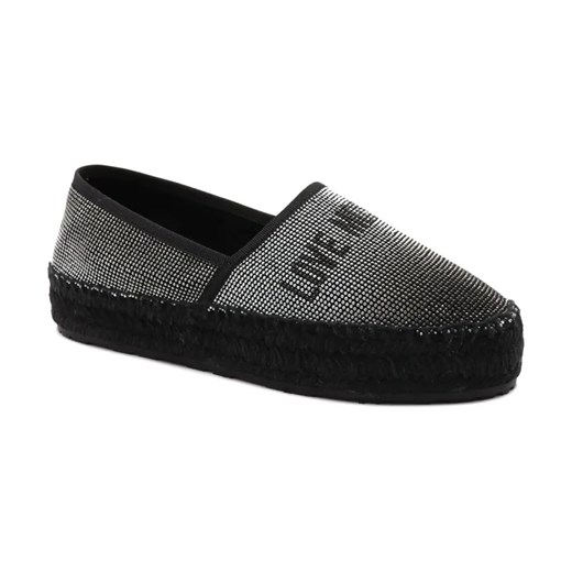 Love Moschino Skórzane espadryle Love Moschino 36 wyprzedaż Gomez Fashion Store