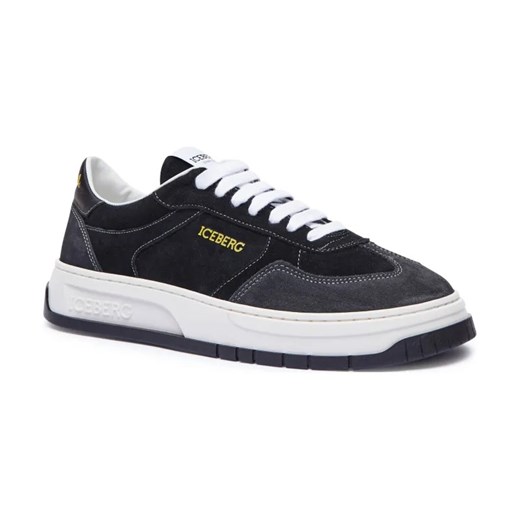 Iceberg Skórzane sneakersy ze sklepu Gomez Fashion Store w kategorii Buty sportowe męskie - zdjęcie 184311855