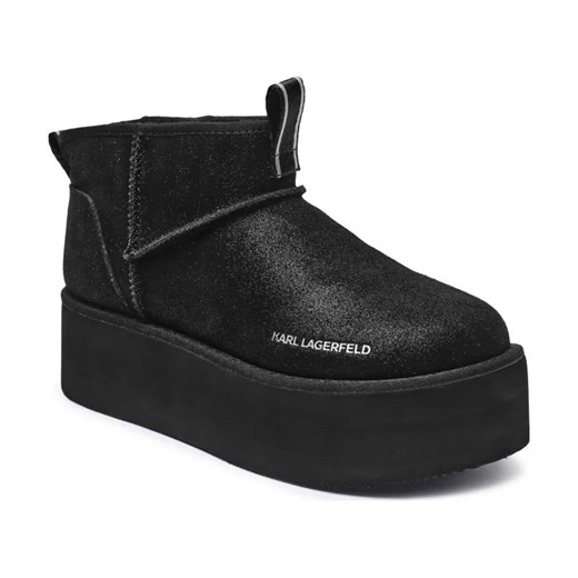 Karl Lagerfeld Skórzane śniegowce THERMO ze sklepu Gomez Fashion Store w kategorii Śniegowce damskie - zdjęcie 184311858