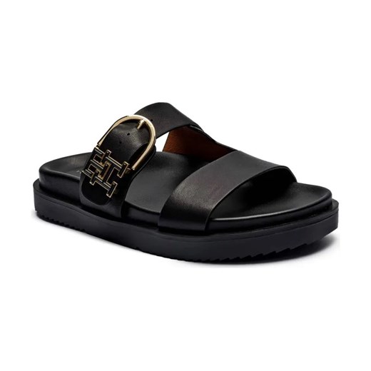 Tommy Hilfiger Skórzane klapki ze sklepu Gomez Fashion Store w kategorii Klapki damskie - zdjęcie 184311866