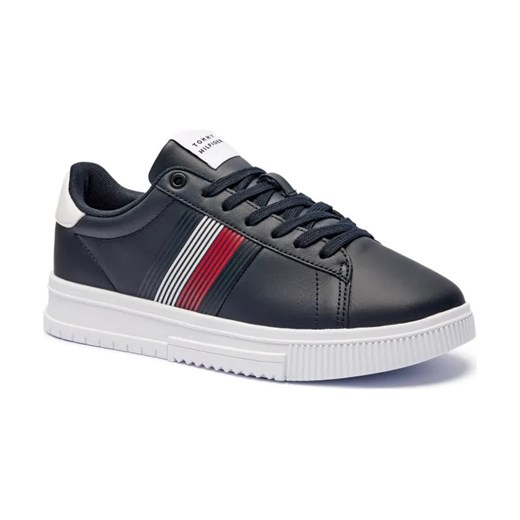 Tommy Hilfiger Skórzane sneakersy SUPERCUP ze sklepu Gomez Fashion Store w kategorii Buty sportowe męskie - zdjęcie 184311967