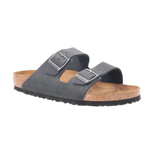Birkenstock Skórzane klapki Arizona | Regular Fit ze sklepu Gomez Fashion Store w kategorii Klapki męskie - zdjęcie 184311968