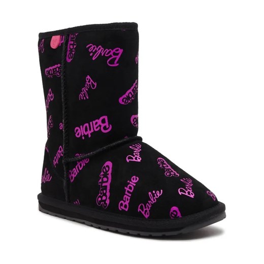 EMU Australia Skórzane śniegowce EMU AUSTRALIA X BARBIE | z dodatkiem wełny ze sklepu Gomez Fashion Store w kategorii Buty zimowe dziecięce - zdjęcie 184312028
