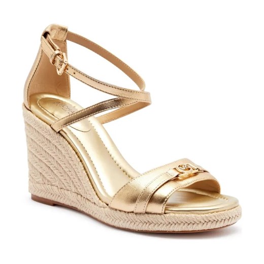 Michael Kors Skórzane koturny MANDY ze sklepu Gomez Fashion Store w kategorii Espadryle damskie - zdjęcie 184312035