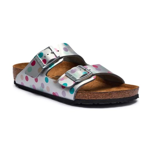 Birkenstock Klapki Arizona | z dodatkiem skóry ze sklepu Gomez Fashion Store w kategorii Klapki dziecięce - zdjęcie 184312055