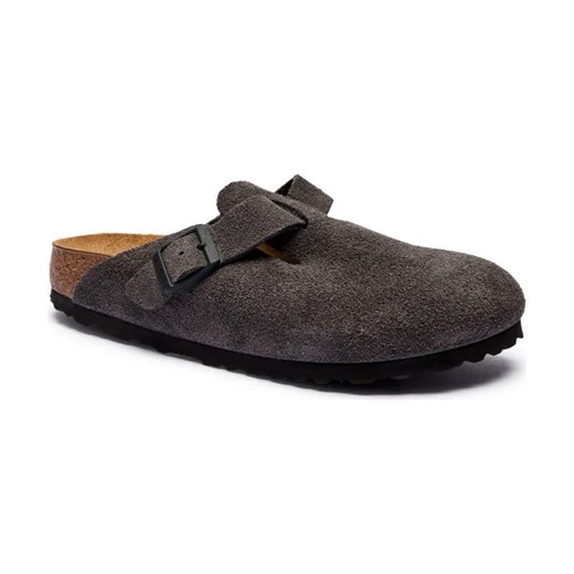 Birkenstock Skórzane mule Boston LEVE ze sklepu Gomez Fashion Store w kategorii Klapki damskie - zdjęcie 184312086
