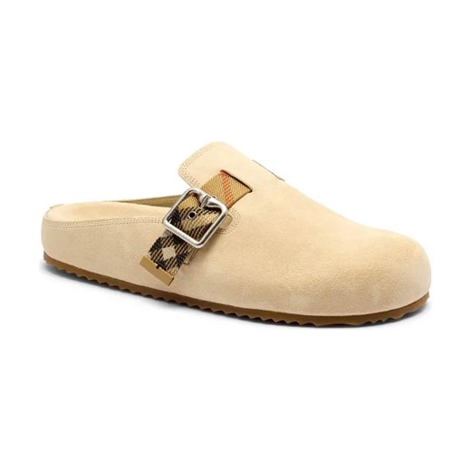 Burberry Skórzane mule URCHIN ze sklepu Gomez Fashion Store w kategorii Klapki męskie - zdjęcie 184312136