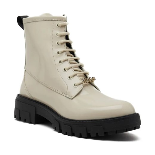 HUGO Skórzane botki Axel ze sklepu Gomez Fashion Store w kategorii Botki - zdjęcie 184312165