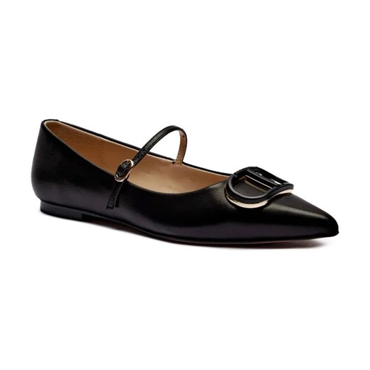 TWINSET Skórzane baleriny ze sklepu Gomez Fashion Store w kategorii Balerinki - zdjęcie 184312179