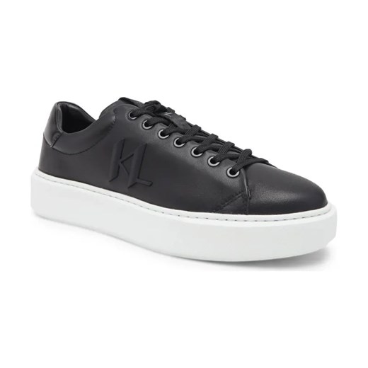 Karl Lagerfeld Skórzane trampki MAXI KUP Monogram Injekt Lo ze sklepu Gomez Fashion Store w kategorii Trampki męskie - zdjęcie 184312269