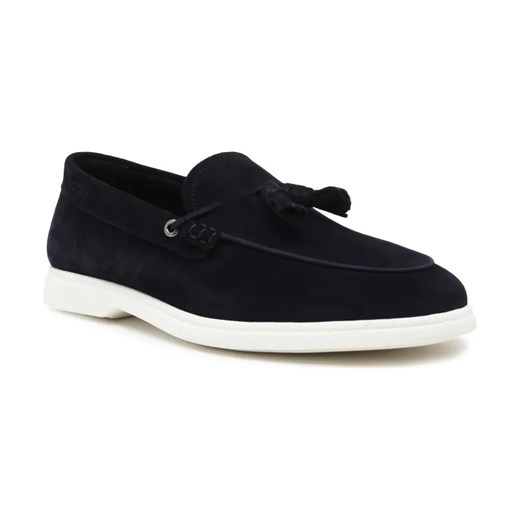 BOSS BLACK Skórzane loafersy Sienne_Mocc_sdnp ze sklepu Gomez Fashion Store w kategorii Mokasyny męskie - zdjęcie 184312285