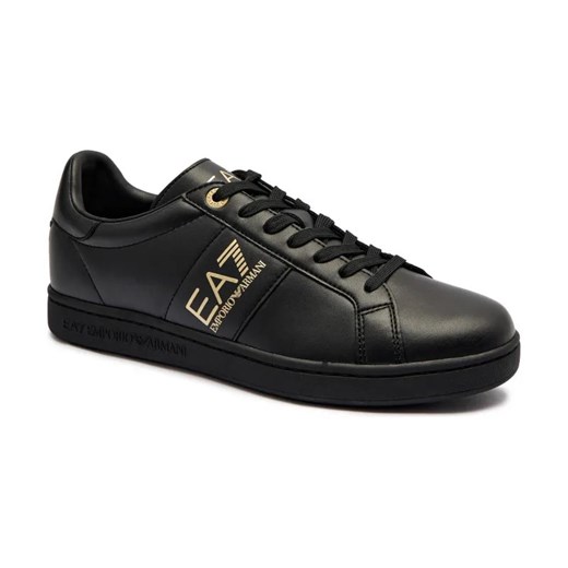 EA7 Skórzane sneakersy ze sklepu Gomez Fashion Store w kategorii Buty sportowe męskie - zdjęcie 184312288