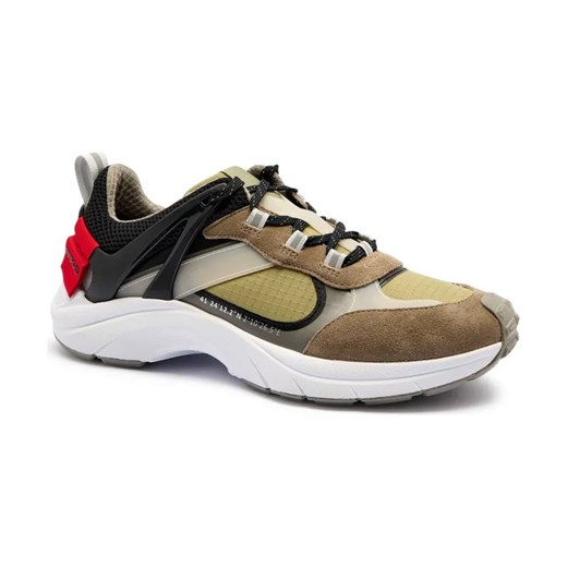 HUGO Sneakersy GO2_merp | z dodatkiem skóry ze sklepu Gomez Fashion Store w kategorii Buty sportowe męskie - zdjęcie 184312339