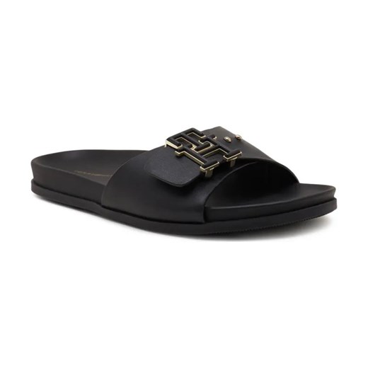 Tommy Hilfiger Skórzane klapki TH HARDWARE Tommy Hilfiger 36 Gomez Fashion Store wyprzedaż