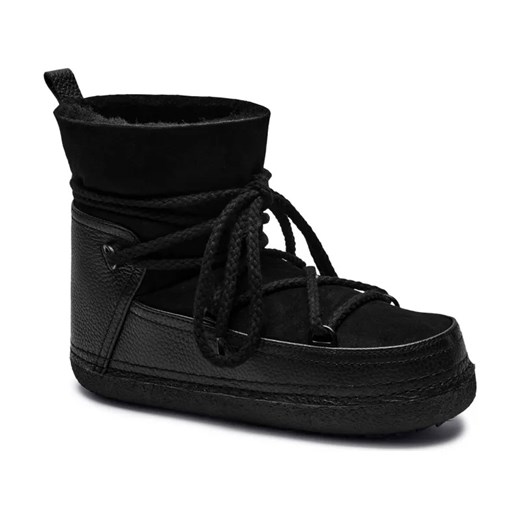 INUIKII Skórzane śniegowce | z dodatkiem wełny ze sklepu Gomez Fashion Store w kategorii Buty zimowe męskie - zdjęcie 184312367