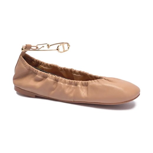 TWINSET Baleriny | z dodatkiem skóry ze sklepu Gomez Fashion Store w kategorii Balerinki - zdjęcie 184312369
