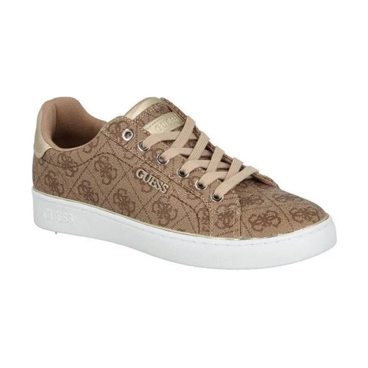 Guess Trampki BECKIE | z dodatkiem skóry ze sklepu Gomez Fashion Store w kategorii Trampki damskie - zdjęcie 184312405