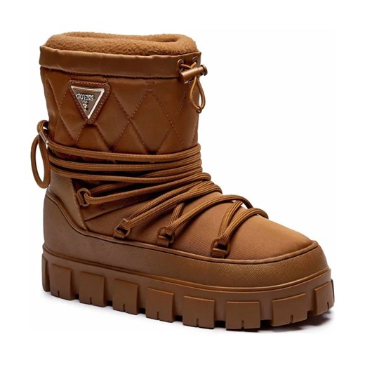 Guess Ocieplane śniegowce UNIQUES ze sklepu Gomez Fashion Store w kategorii Śniegowce damskie - zdjęcie 184312437