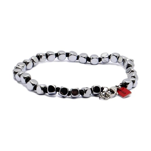HUGO Bransoleta E-CUBESCORD2 ze sklepu Gomez Fashion Store w kategorii Bransolety - zdjęcie 184312445