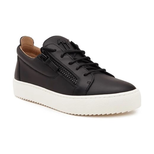 Giuseppe Zanotti Skórzane sneakersy LOGOBALL ze sklepu Gomez Fashion Store w kategorii Buty sportowe męskie - zdjęcie 184312448