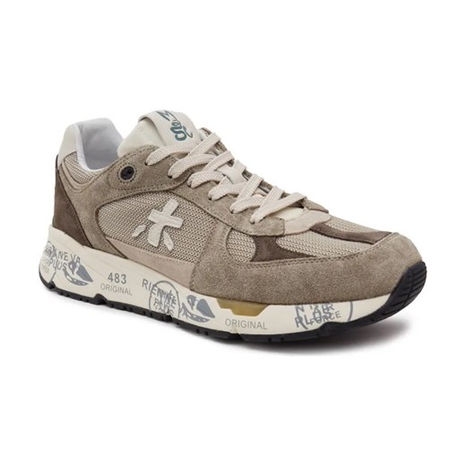 Premiata Skórzane sneakersy MASE VAR 5013 ze sklepu Gomez Fashion Store w kategorii Buty sportowe męskie - zdjęcie 184312455