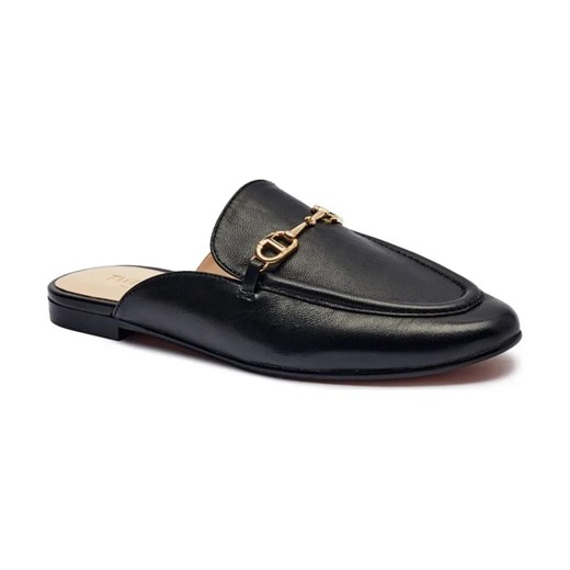 TWINSET Skórzane mule Twinset 38 okazyjna cena Gomez Fashion Store