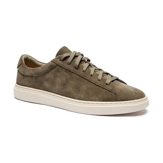 BOSS BLACK Skórzane sneakersy Kieran_Tenn_sd ze sklepu Gomez Fashion Store w kategorii Buty sportowe męskie - zdjęcie 184312509