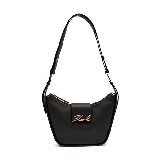 Karl Lagerfeld Skórzana torebka na ramię k/signature ze sklepu Gomez Fashion Store w kategorii Listonoszki - zdjęcie 184312525