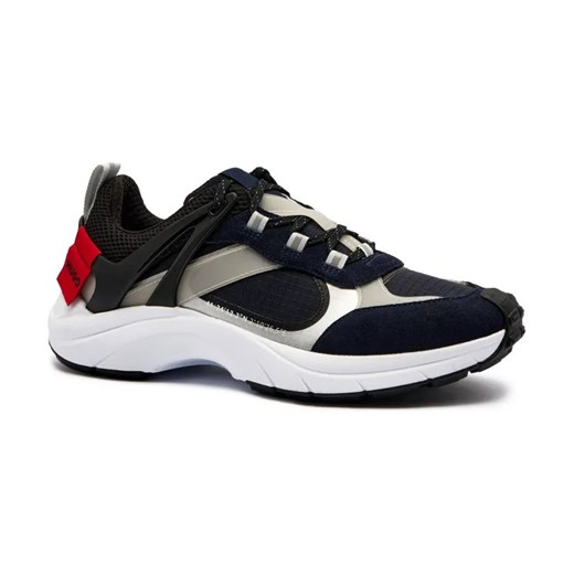 HUGO Sneakersy GO2_merp | z dodatkiem skóry ze sklepu Gomez Fashion Store w kategorii Buty sportowe męskie - zdjęcie 184312555