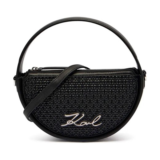 Karl Lagerfeld Skórzana torebka na ramię k/signature ze sklepu Gomez Fashion Store w kategorii Listonoszki - zdjęcie 184312605