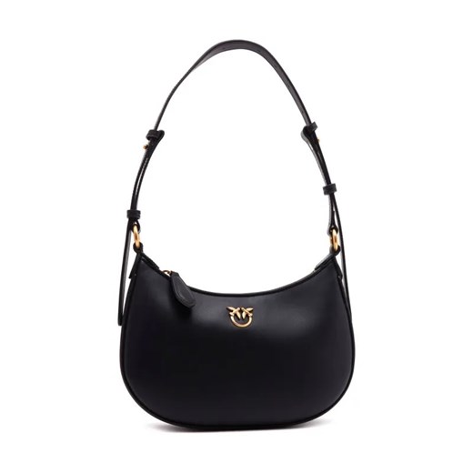 Pinko Skórzane hobo HALF MOON MINI FL VITELLO SETA ze sklepu Gomez Fashion Store w kategorii Torebki hobo - zdjęcie 184312625