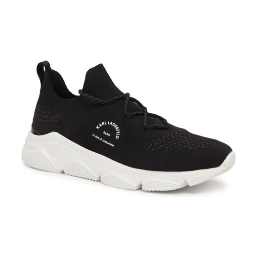Karl Lagerfeld Sneakersy VERGER Maison Karl Knit Lo ze sklepu Gomez Fashion Store w kategorii Buty sportowe męskie - zdjęcie 184312639