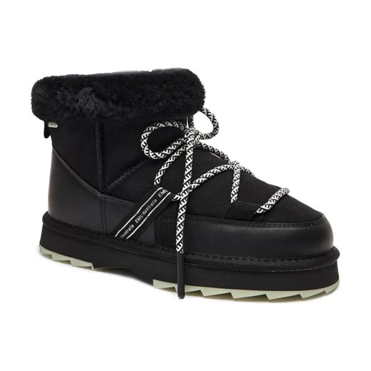 EMU Australia Skórzane śniegowce Blurred Micro | z dodatkiem wełny ze sklepu Gomez Fashion Store w kategorii Śniegowce damskie - zdjęcie 184312657