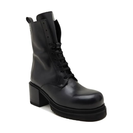 Pinko Botki HONNEGER ANFIBIO PELLE VITELLO ze sklepu Gomez Fashion Store w kategorii Botki - zdjęcie 184312686