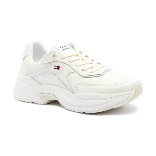 Tommy Hilfiger Skórzane sneakersy ze sklepu Gomez Fashion Store w kategorii Buty sportowe damskie - zdjęcie 184312695