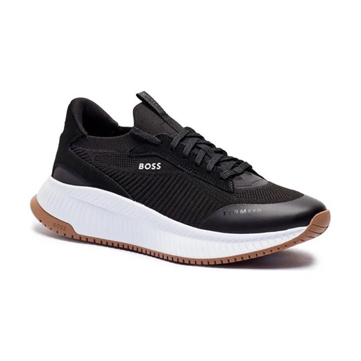 BOSS BLACK Sneakersy TTNM EVO_Slon_knrsd | z dodatkiem skóry ze sklepu Gomez Fashion Store w kategorii Buty sportowe męskie - zdjęcie 184312748