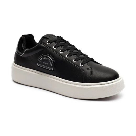 Karl Lagerfeld Skórzane sneakersy MAXI KUP ze sklepu Gomez Fashion Store w kategorii Buty sportowe damskie - zdjęcie 184312767