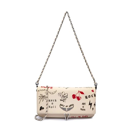 Zadig&Voltaire Skórzana kopertówka ROCK LOVE TAG ze sklepu Gomez Fashion Store w kategorii Kopertówki - zdjęcie 184312826