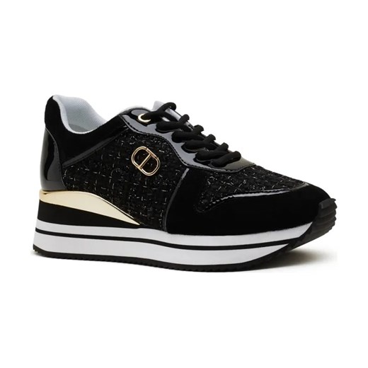 TWINSET Sneakersy | z dodatkiem skóry ze sklepu Gomez Fashion Store w kategorii Buty sportowe damskie - zdjęcie 184313007
