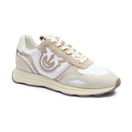 Pinko Skórzane sneakersy ZOE 01 ze sklepu Gomez Fashion Store w kategorii Buty sportowe damskie - zdjęcie 184313146