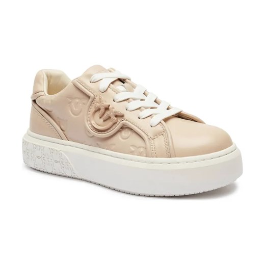 Pinko Skórzane sneakersy YOKO 06 ze sklepu Gomez Fashion Store w kategorii Buty sportowe damskie - zdjęcie 184313155