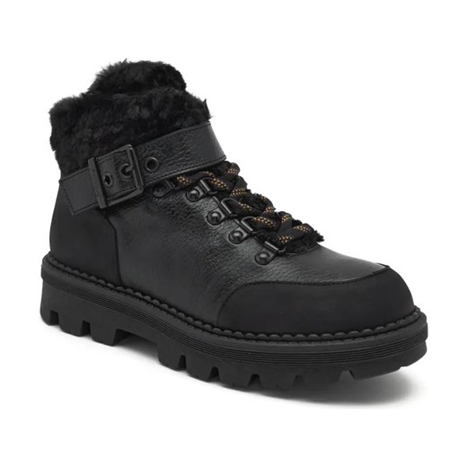 Pinko Skórzane trapery ORTICA ze sklepu Gomez Fashion Store w kategorii Buty trekkingowe damskie - zdjęcie 184313158
