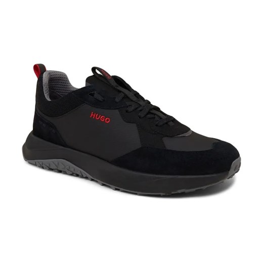 HUGO Skórzane sneakersy Kane ze sklepu Gomez Fashion Store w kategorii Buty sportowe męskie - zdjęcie 184313195