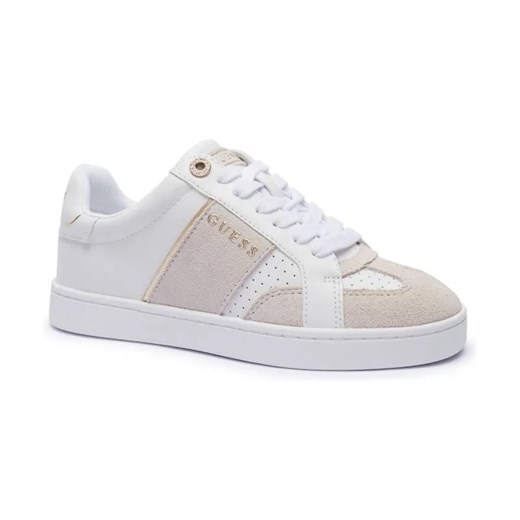 Guess Sneakersy SIYONA2 | z dodatkiem skóry ze sklepu Gomez Fashion Store w kategorii Buty sportowe damskie - zdjęcie 184313366