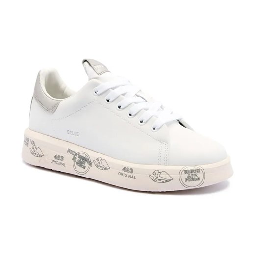 Premiata Skórzane sneakersy BELLE ze sklepu Gomez Fashion Store w kategorii Buty sportowe damskie - zdjęcie 184313367