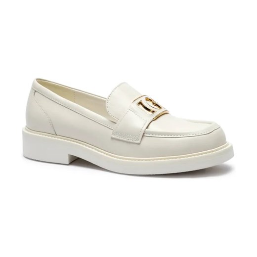 Guess Skórzane loafersy SHUTTLE ze sklepu Gomez Fashion Store w kategorii Półbuty damskie - zdjęcie 184313388