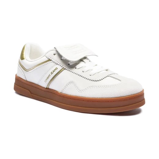 Tommy Jeans Skórzane sneakersy THE GREENWICH ze sklepu Gomez Fashion Store w kategorii Buty sportowe damskie - zdjęcie 184313395