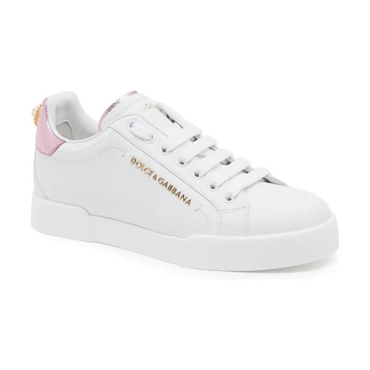 Dolce & Gabbana Skórzane trampki ze sklepu Gomez Fashion Store w kategorii Trampki damskie - zdjęcie 184313477